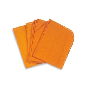 PANO DE FLANELA LARANJA MÉDIO 28x48 KN