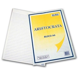 BLOCO PAUTADO A4 50FLS SAN REMO