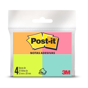BLOCO ADESIVO POST-IT 38x50 400FLS 3M