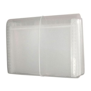 PASTA SANFONADA DUPLICATA COM 31 DIVISORIAS REF.1049 CRISTAL ACP