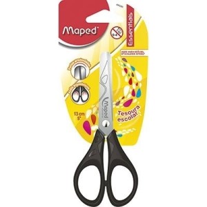 TESOURA ESCOLAR 13CM ESSENTIALS MAPED