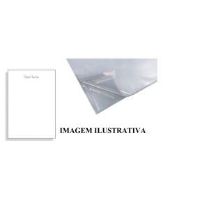 ENVELOPE PLÁSTICO OFÍCIO EXTRA GROSSO SEM FURO COM 300 ACP
