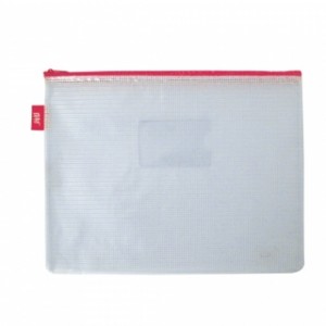 PASTA COM ZÍPER E COSTURA VERMELHA REF.PZ33 YES