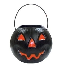 ABÓBORA COM ALÇA PRETA HALLOWEEN BRASILFLEX