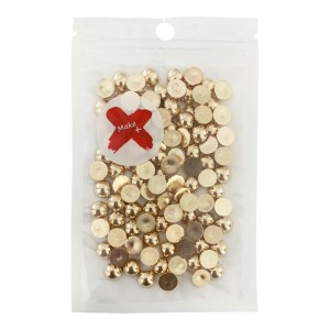 MEIA PEROLA 08MM 17G 4230 DOURADA MAKE