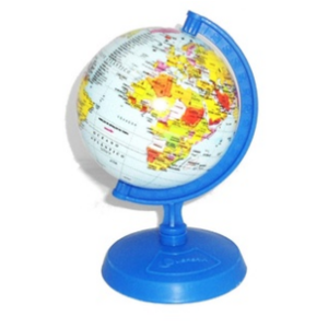 GLOBO TERRESTRE REF.GB-10-CM BABY AZUL LIBRERIA