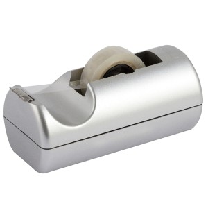 SUPORTE PARA FITA ADESIVA PEQUENO PRATA MAXCRIL