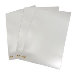 PASTA EM L A4 CRISTAL PACOTE COM 10 UNIDADES ACP