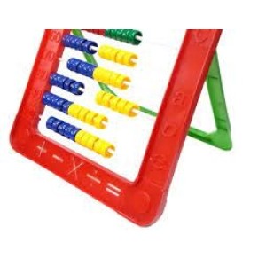 ÁBACO DE PLÁSTICO COM 100 BOLINHAS PAIS&FILHOS