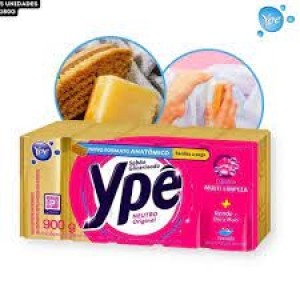 SABÃO EM PEDRA BARRA 5X180G NEUTRO YPÊ