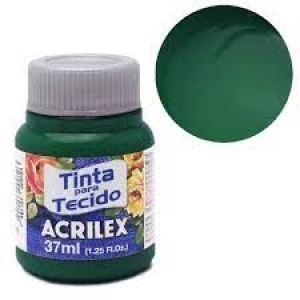 TINTA PARA TECIDO VERDE BANDEIRA 37ML ACRILEX