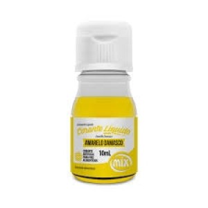 ANILINA CORANTE LÍQUIDO AMARELO 10ML MIX