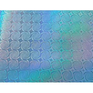 PAPEL HOLOGRÁFICO A4 AZUL COM LABIRINTO 10 FOLHAS OFF PAPER