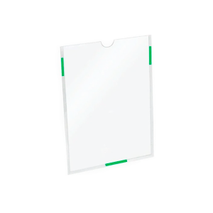 QUADRO MULTIUSO A4 FUNDO VERTICAL CRISTAL NOVACRIL