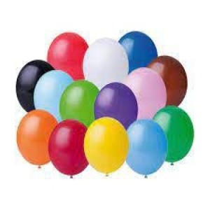 BALÃO BEXIGA Nº11 CORES SORTIDAS C/50 UNIDADES HAPPY DAY