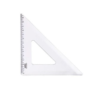 ESQUADRO 45º 21CM MAXCRIL