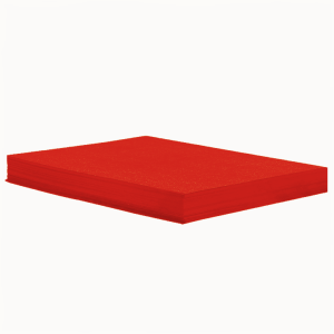 CAPA A4 PARA ENCADERNAÇÃO VERMELHA LINE PACOTE C/100 UNIDADES