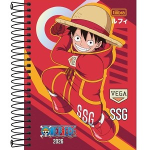 AGENDA 11,7x16,4CM ONE PIECE 2026 TILIBRA