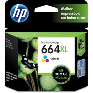 CARTUCHO ORIGINAL HP 664XL COLOR 8ML F6V30AB