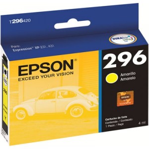 CARTUCHO ORIGINAL AMARELO T296420 4ML EPSON